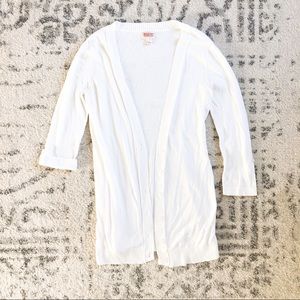 Mossimo White Cardigan